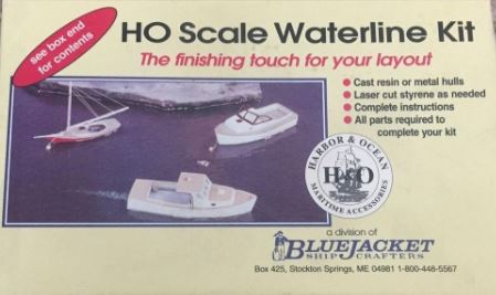 Harbor & Ocean 301 HO Scale Tow Boat Waterline Kit