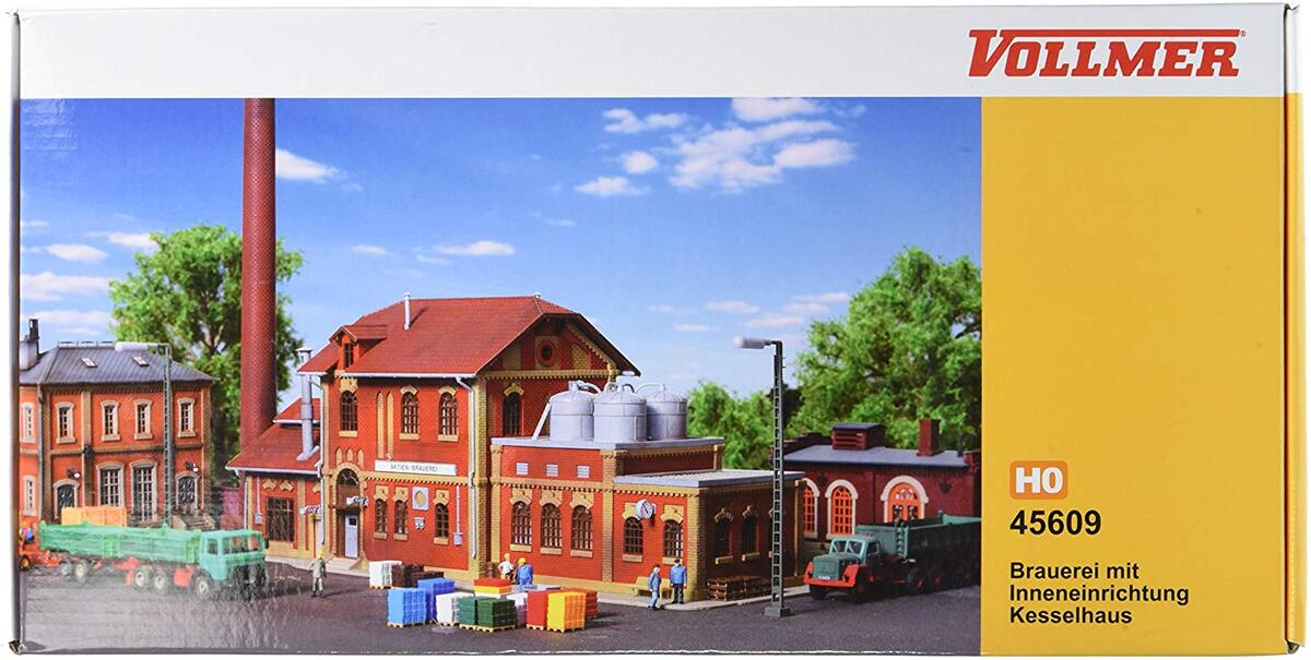 Vollmer 45609 Brewery w/Interior