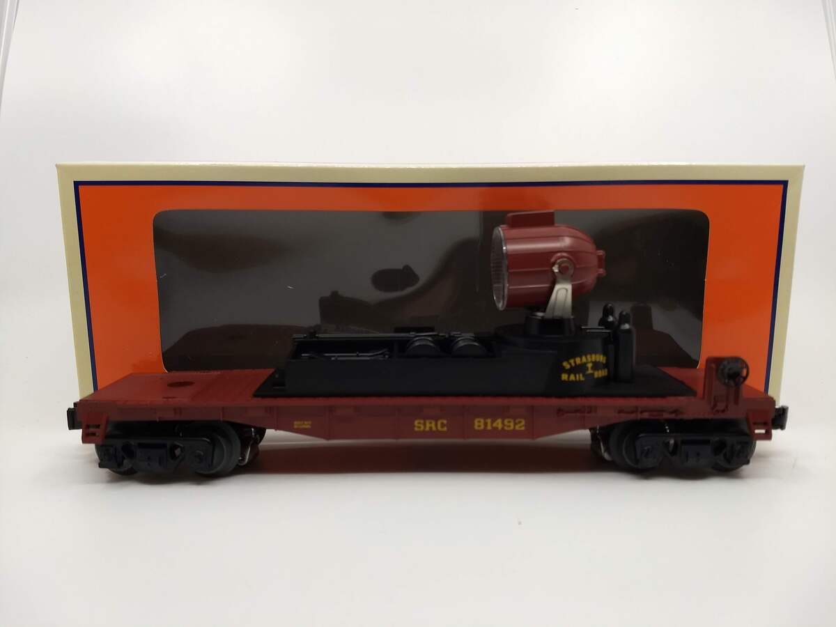 Lionel 6-81492 O Gauge Strasburg Searchlight Car #81492