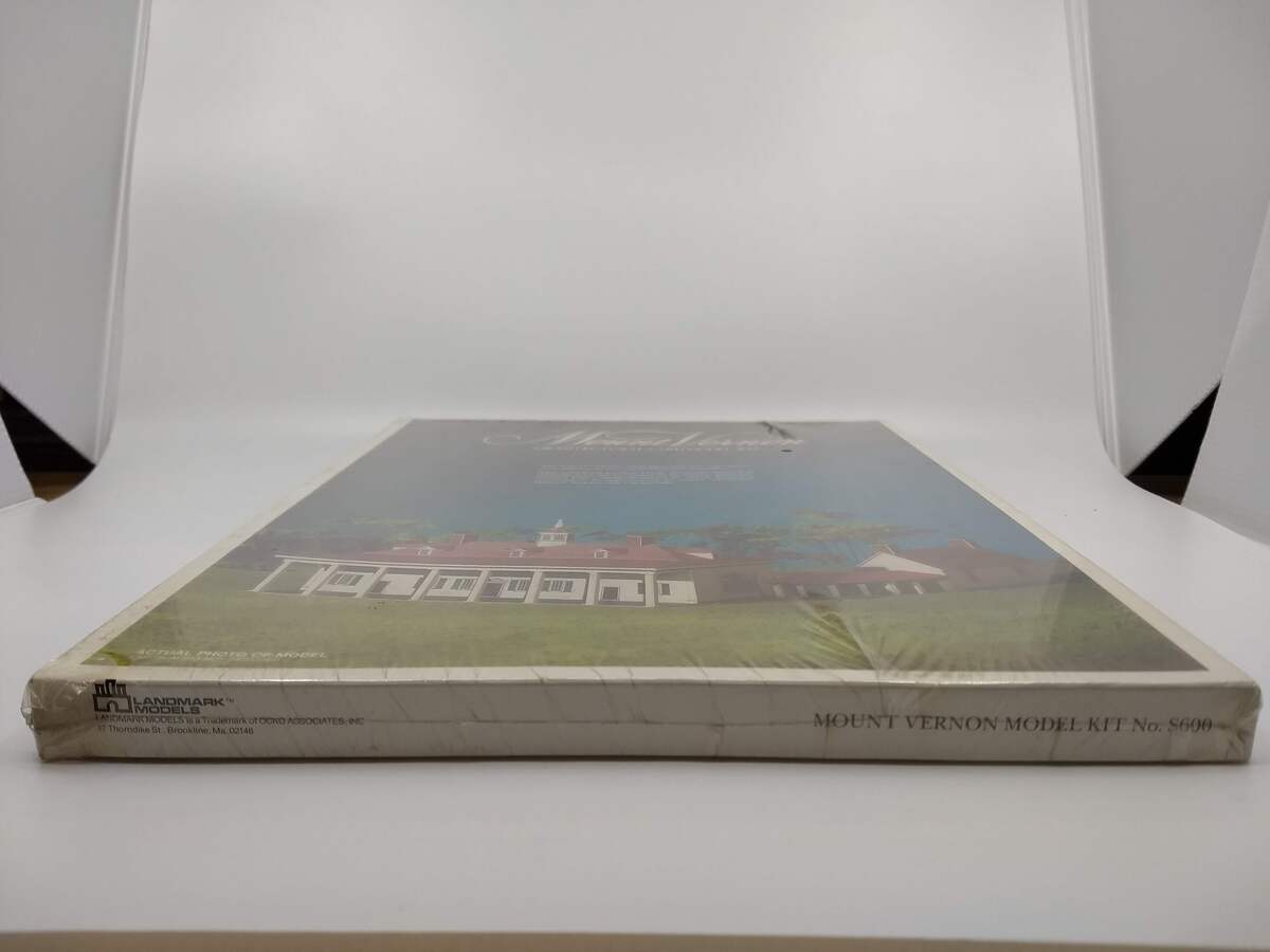 Landmark Models S600 HO Scale Mount Vernon Architectural Card Model Kit