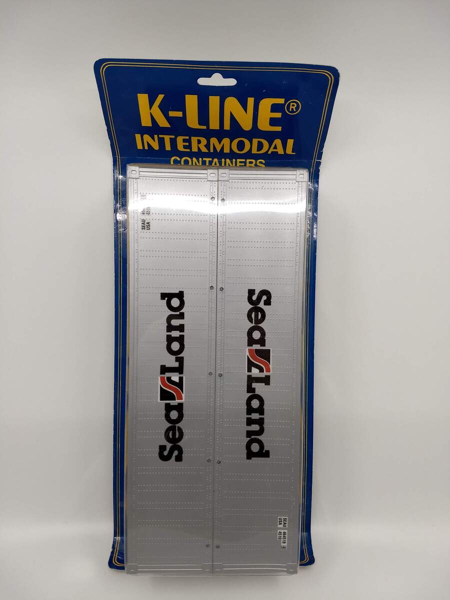 K-Line 86003 O Sealand Heavy Hauler Truck Trailer Container