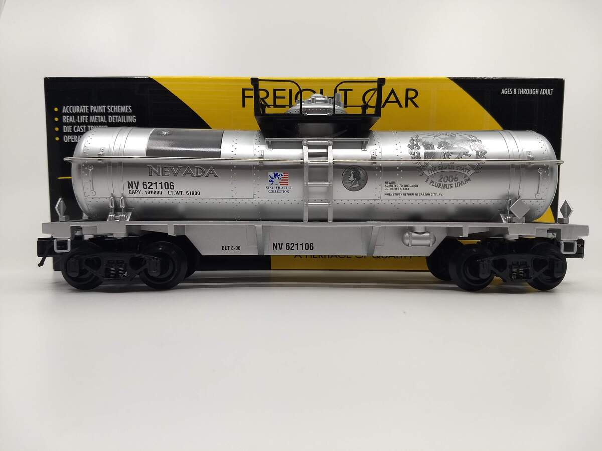 Lionel 6-21106 Nevada State Tank Car Bank