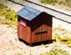 BTS 28260 HO Scale McCabe Lumber Co Fire Hose Storage & Water Tank Kit