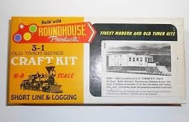 Roundhouse 1518 HO Scale Battle Mountain Galloping Goose Non-Powered Kit