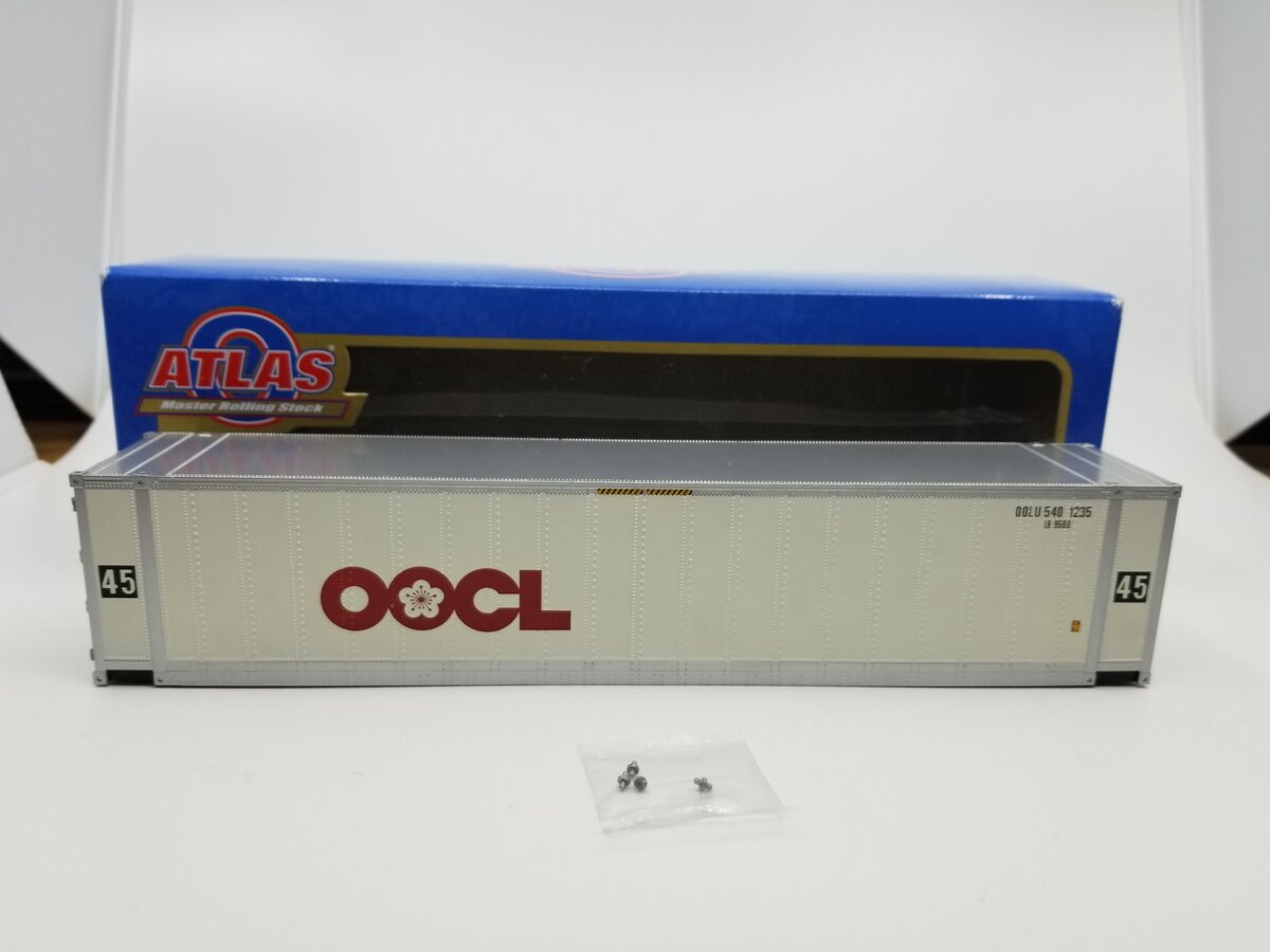 Atlas 4502-11 O Scale Orient Overseas Container Line 45' Container #5401235