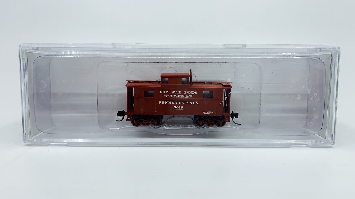 Bowers 37899 N Pennsylvania N5 Early Scheme REA Caboose #5018