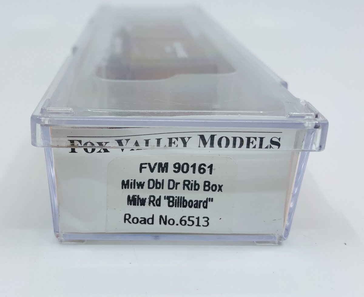 Fox Valley Models 90161 N 40' Double Door Ribside Box, MILW/Billboard#6513