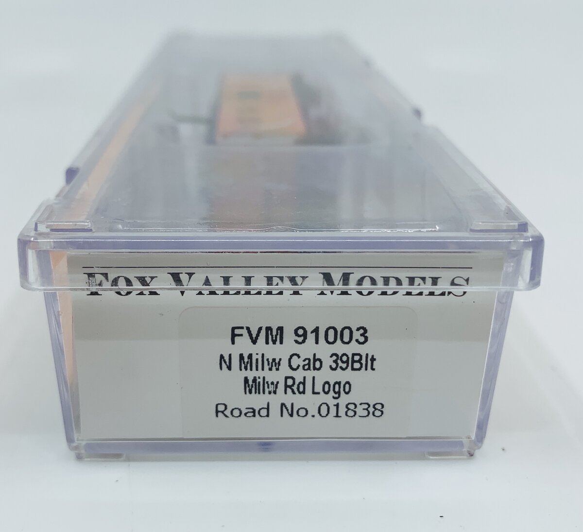 Fox Valley Models 91003 N Milwaukee High Rib Side Bay Window Caboose #01838