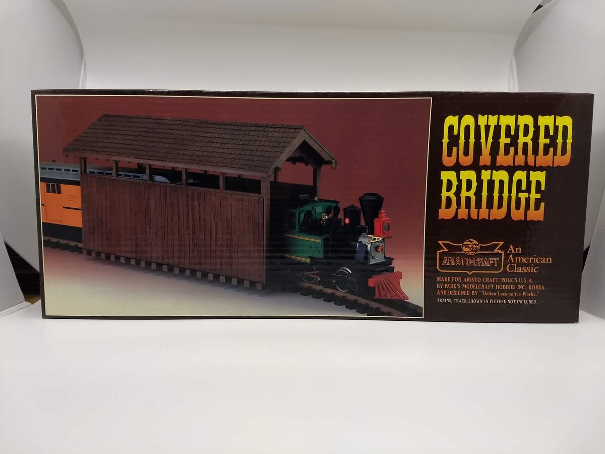 Aristo-Craft 7101 G Scale Covered Bridge Kit