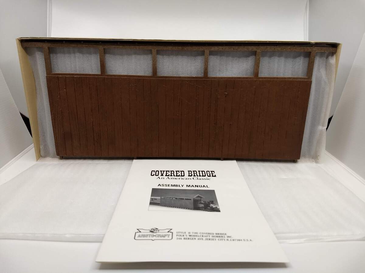 Aristo-Craft 7101 G Scale Covered Bridge Kit
