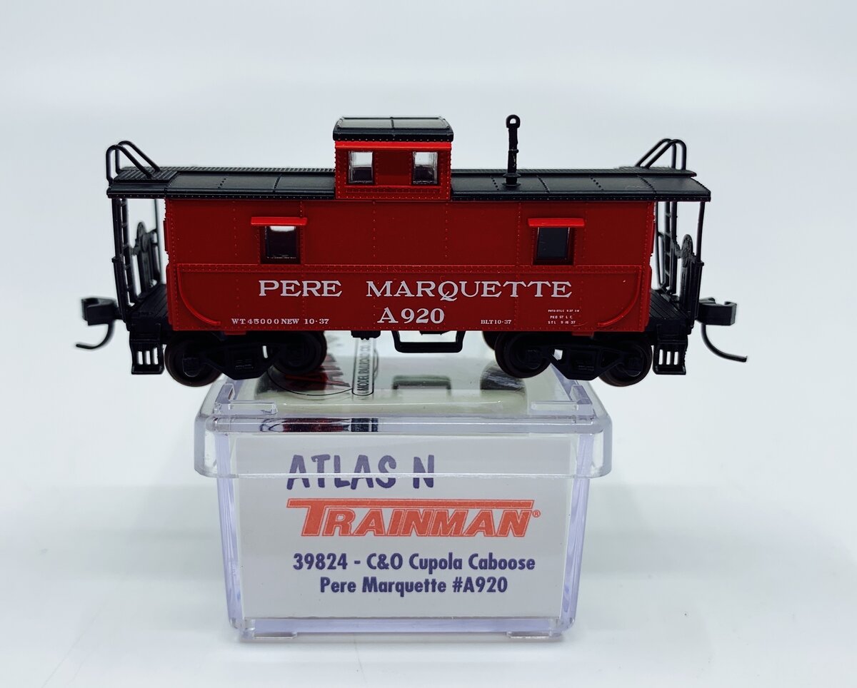 Atlas 39824 N C&O Cupola Pere Marquette Caboose