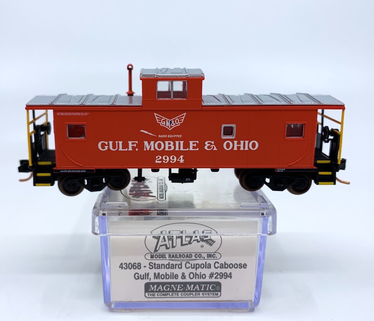 Atlas 43068 N Gulf, Mobile, & Ohio Standard Cupola Caboose #2994