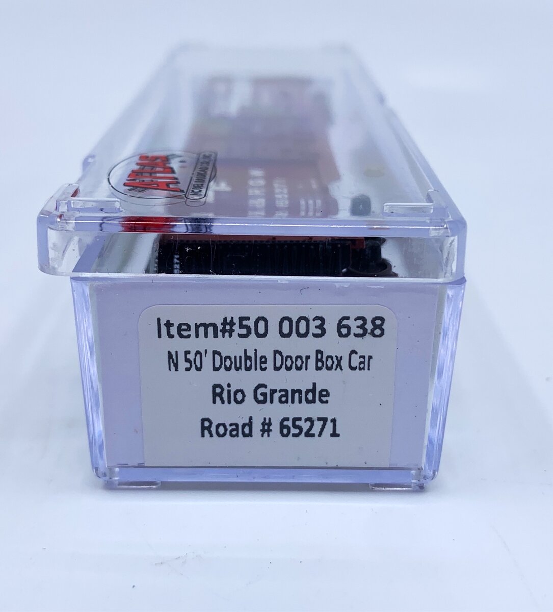 Atlas 50003638 N Rio Grande 50' Double Door Box Car #65271