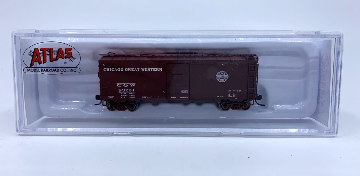 Atlas 50002344 N CGW 40' PS-1 Box Car #93251