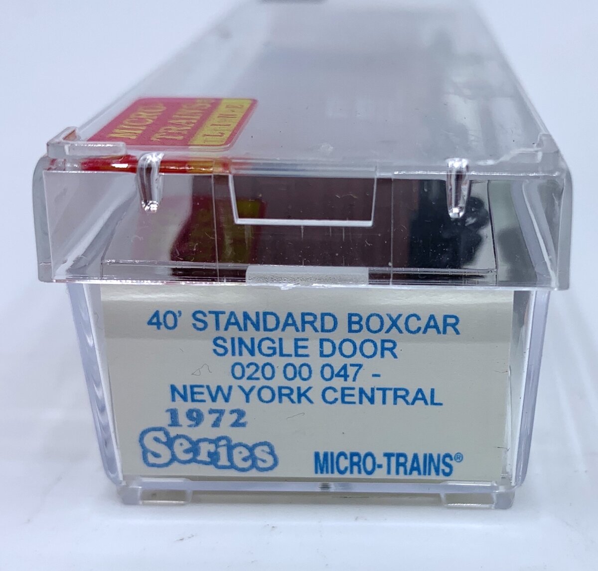 Micro-Trains 02000047 N New York Central 40' Standard Single Door Boxcar #159172
