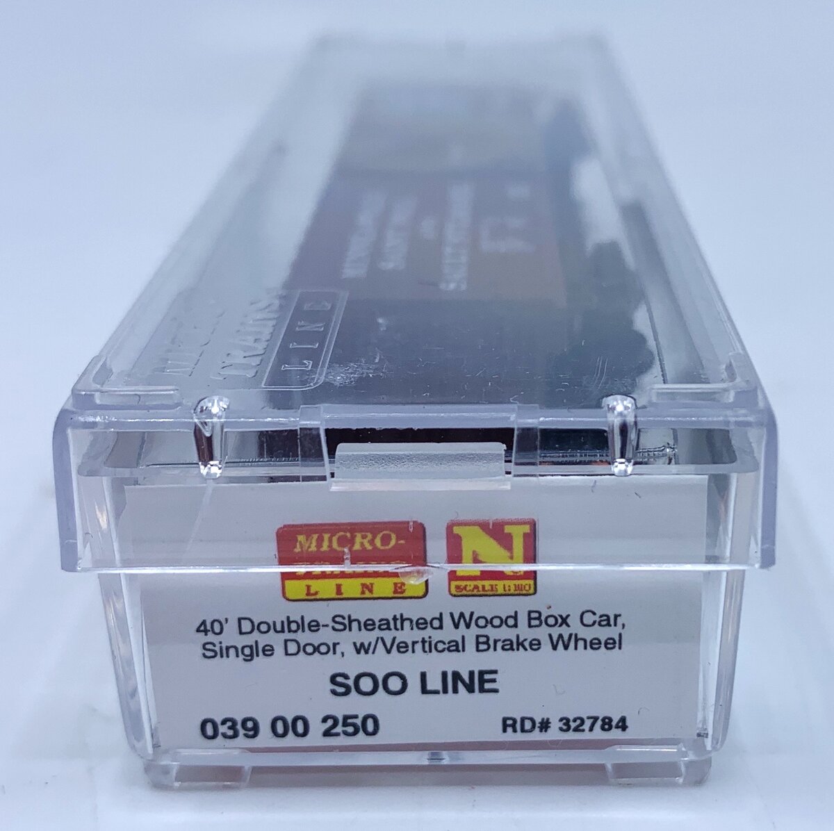 Micro-Trains 03900250 N SOO Line 40' Single Door Double Sheathed Boxcar #32784