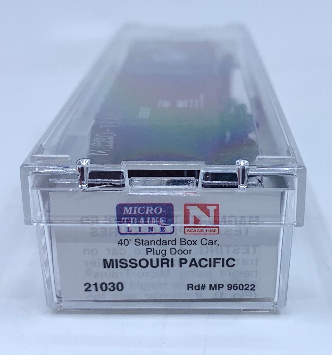 Micro-Trains 02100030 N Missouri Pacific 40' Standard Plug Door Boxcar #96022