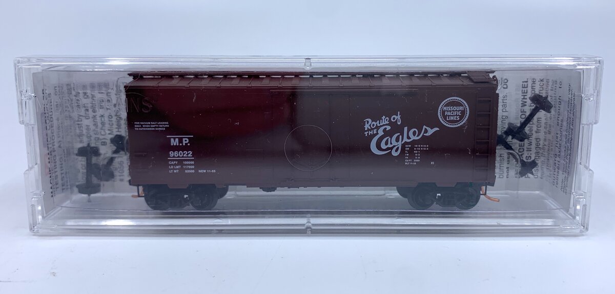 Micro-Trains 02100030 N Missouri Pacific 40' Standard Plug Door Boxcar #96022