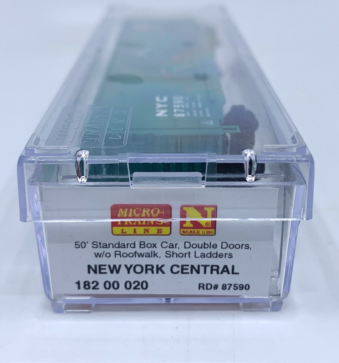 Micro-Trains 18200020 N NYC 50' Boxcar w/Double 8' Sliding Doors #87590
