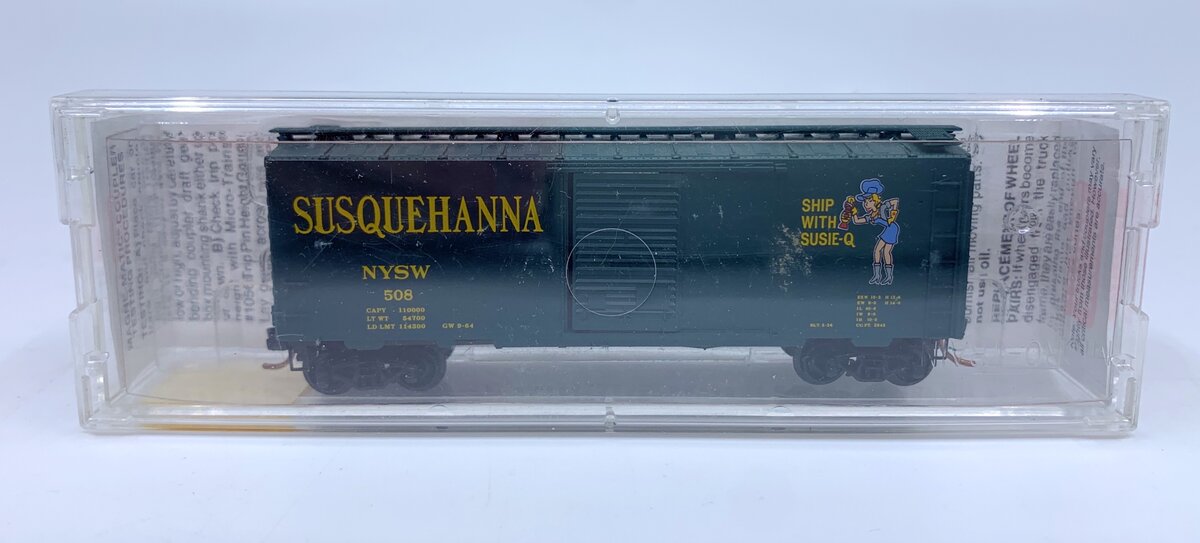 Micro-Trains 02000670 N NYSW 40' Standard Single Door Boxcar #508