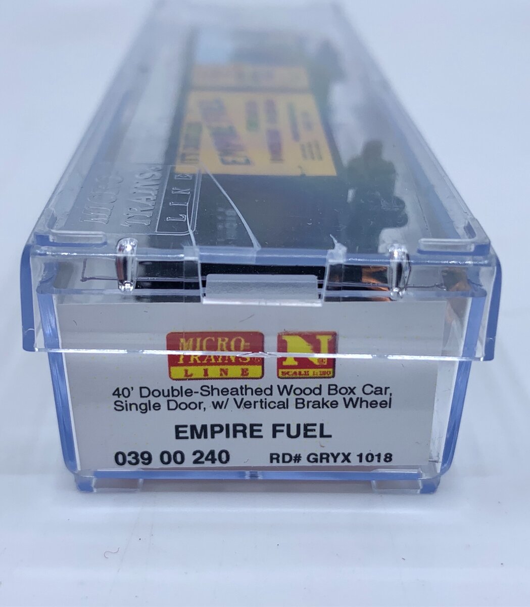 Micro-Trains 03900240 N Empire Fuel 40' SD Double Sheathed Boxcar #1018