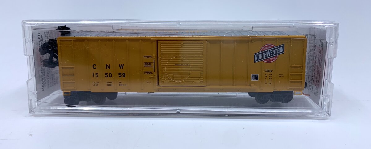 Micro-Trains 02500670 N C&NW 50' Single Door Rib Side Boxcar #155059