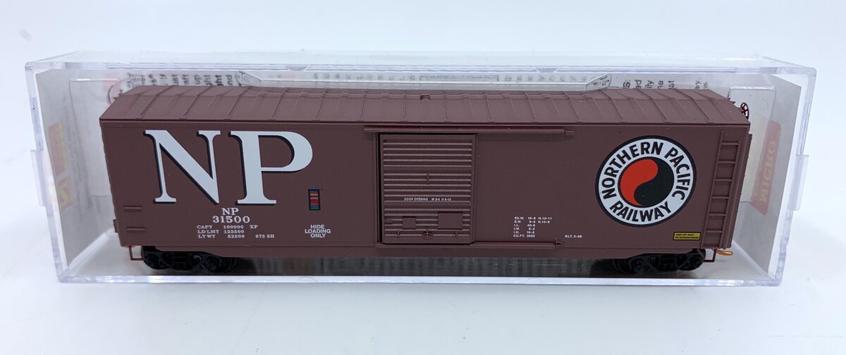 Micro-Trains 07700270 N Northern Pacific 50' Standard Single Door Boxcar #31500