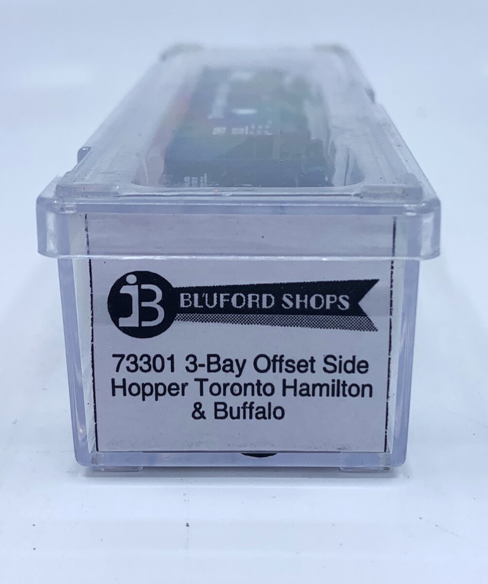 Bluford Shops 73301 N Toronto Hamilton & Buffalo 3-Bay Offset Side Hopper