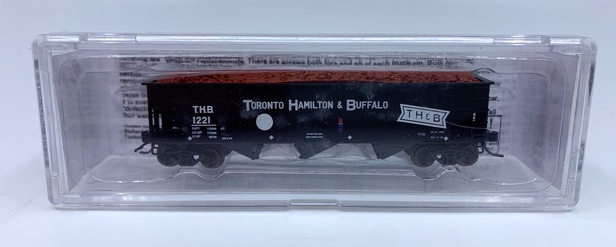 Bluford Shops 73301 N Toronto Hamilton & Buffalo 3-Bay Offset Side Hopper