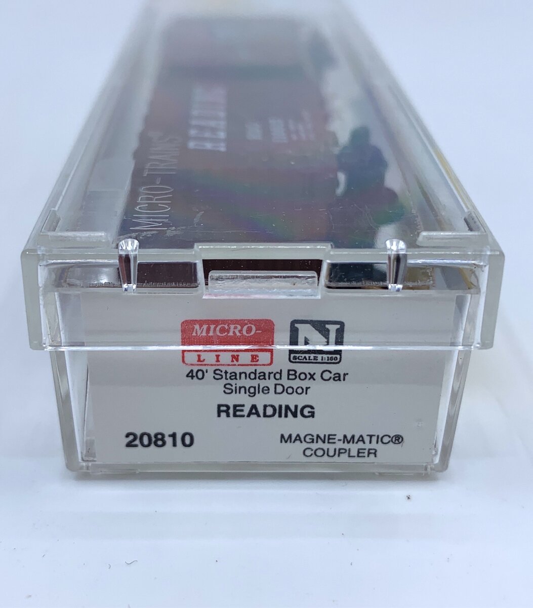 Micro-Trains 02000810 N Scale Reading 40' Standard Single Door Boxcar #110015