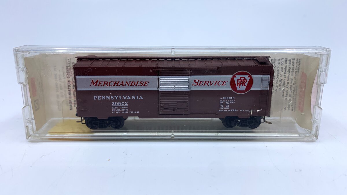 Micro-Trains 02000066 N Pennsylvania 40' Standard Single Door Boxcar #30902