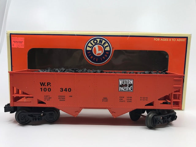Lionel 6-16465 O Gauge Western Pacific Hopper #100340