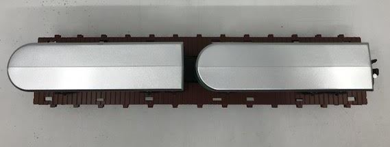 American Flyer 6-47985 S Railway Express Agency Piggyback Flatcar with Trailers