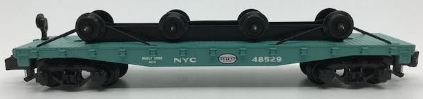 American Flyer 6-48529 S Scale New York Central Flatcar w/Wheel Load