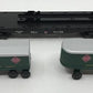 American Flyer 6-48539 S Gauge REA Flatcar w/ Piggyback Trailers