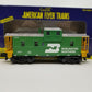 American Flyer 6-48752 S Scale Burlington Northern Extended Vision Caboose