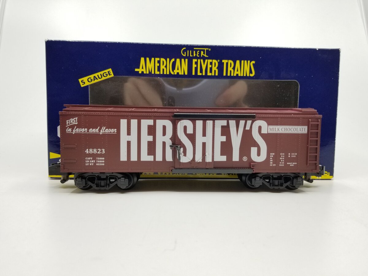 American Flyer 6-48823 S Scale Hershey's Reefer