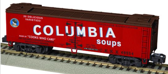 American Flyer 6-49954 S Columbia Soups Wood-Sided Reefer