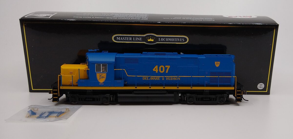 Atlas 10001191 HO Delaware & Hudson C420 Ph.1 Low Nose Diesel Locomotive #407