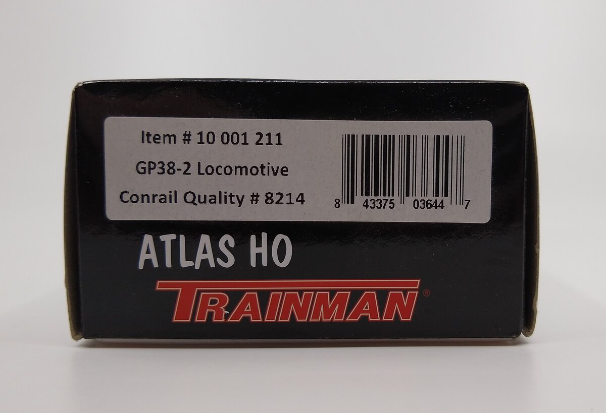 Atlas 10001211 HO Conrail Quality GP38-2 Diesel Locomotive #8214