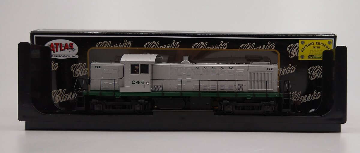 Atlas 10002125 HO NYSW Alco RS-1 Diesel Locomotive with LokSound & DCC #244