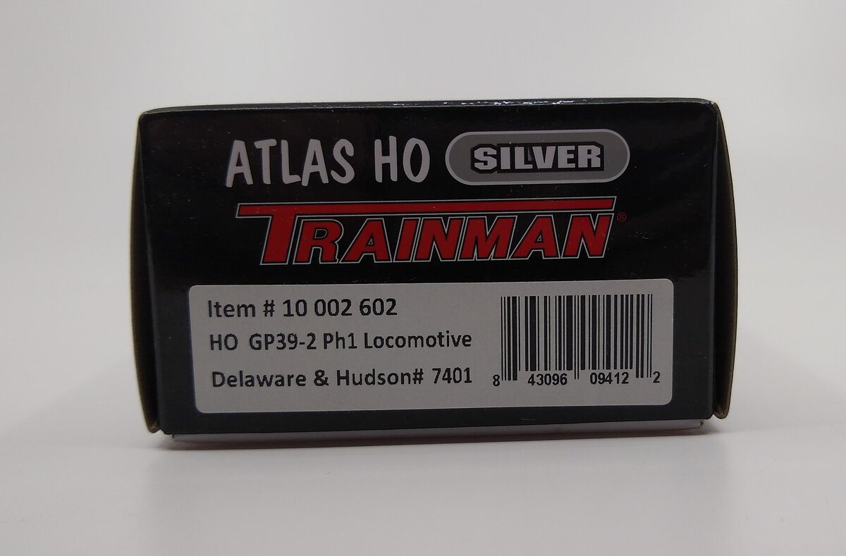 Atlas 10002602 HO Delaware & Hudson EMD GP39-2 Diesel Engine #7401