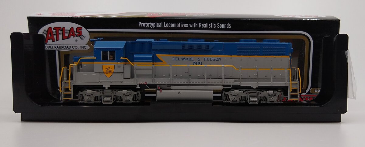 Atlas 10002612 HO Delaware & Hudson GP39-2 with LokSound & DCC #7401