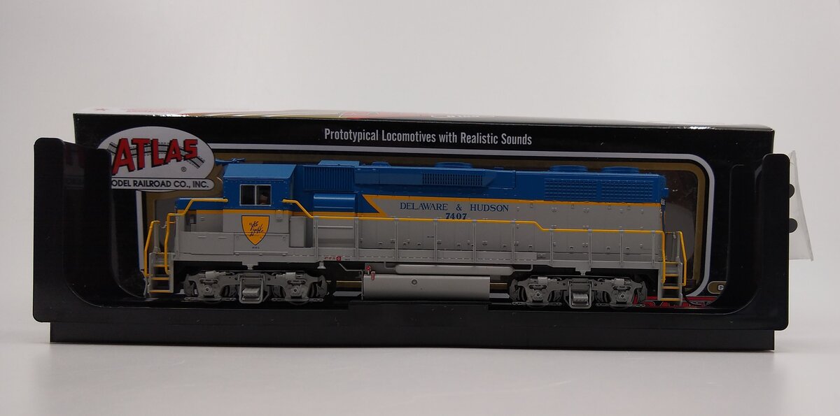 Atlas 10002613 HO Delaware & Hudson GP39-2 with LokSound & DCC #7407