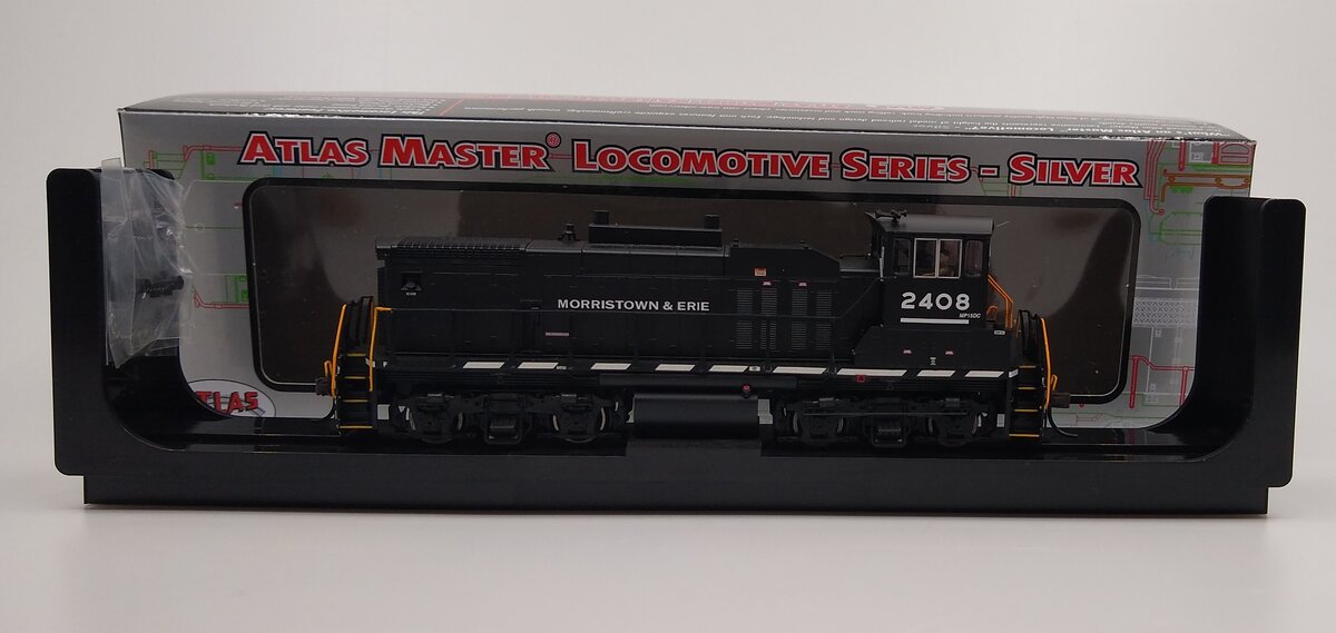 Atlas 10002861 HO Morristown & Erie EMD MP15DC Diesel Locomotive #2408