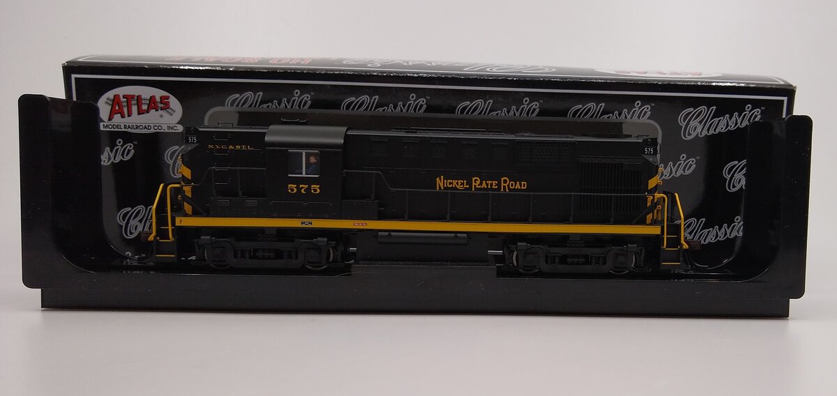 Atlas 10002873 HO Nickel Plate Road RS-11 Diesel Locomotive Silver Series #575