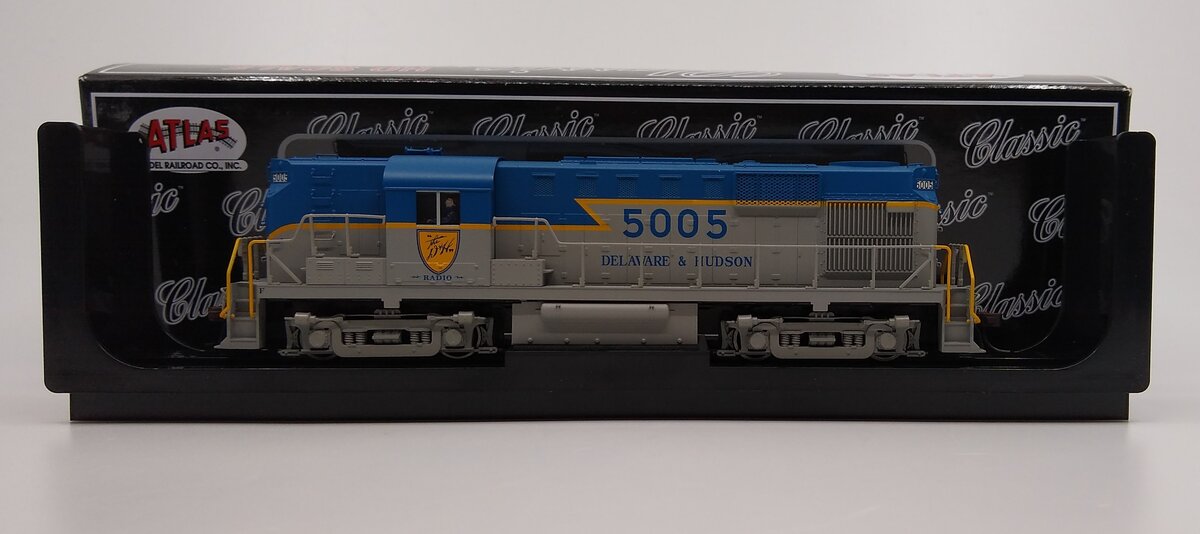 Atlas 10002875 HO Delaware & Hudson RS-11 Diesel Locomotive Silver Series #5005