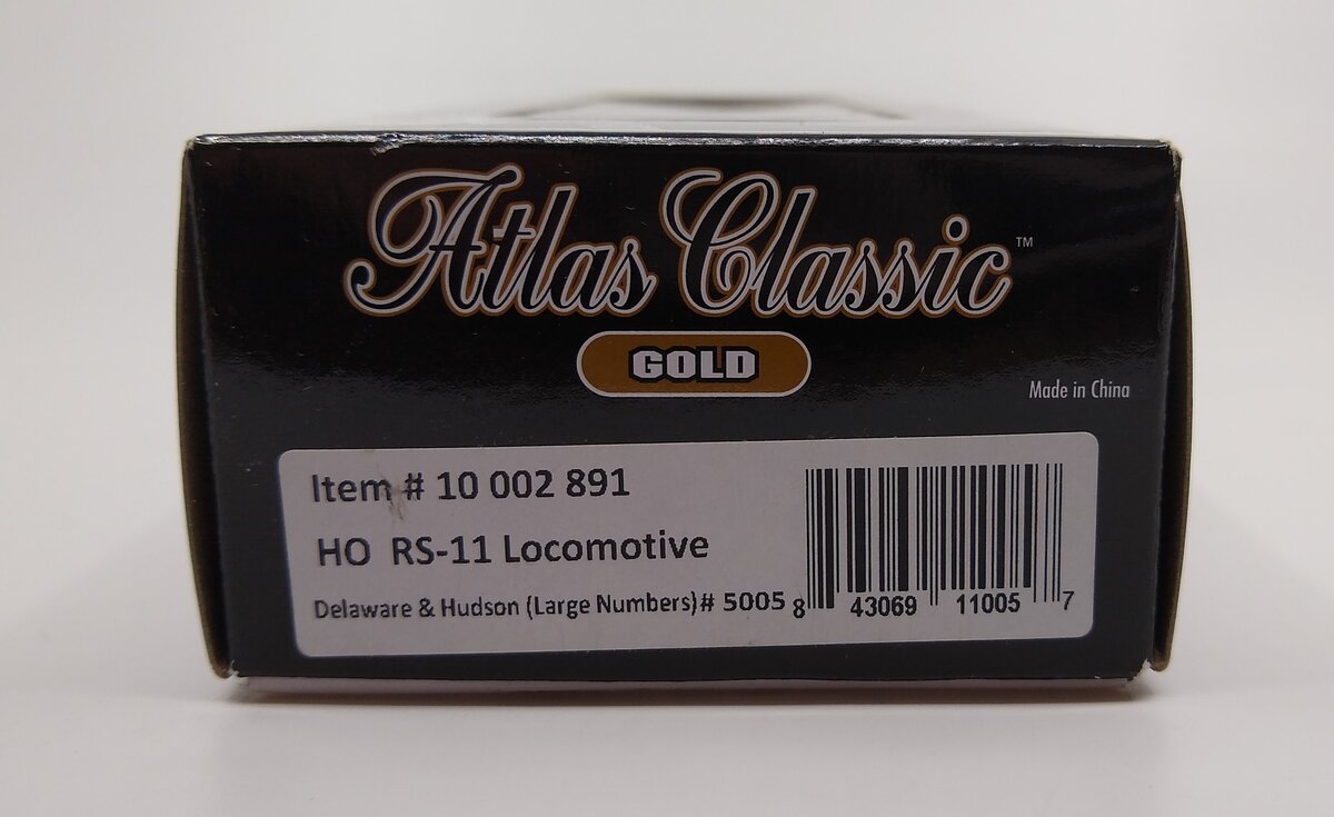 Atlas 10002891 HO Delaware & Hudson RS-11 Diesel Locomotive #5005 - LokSound/DCC