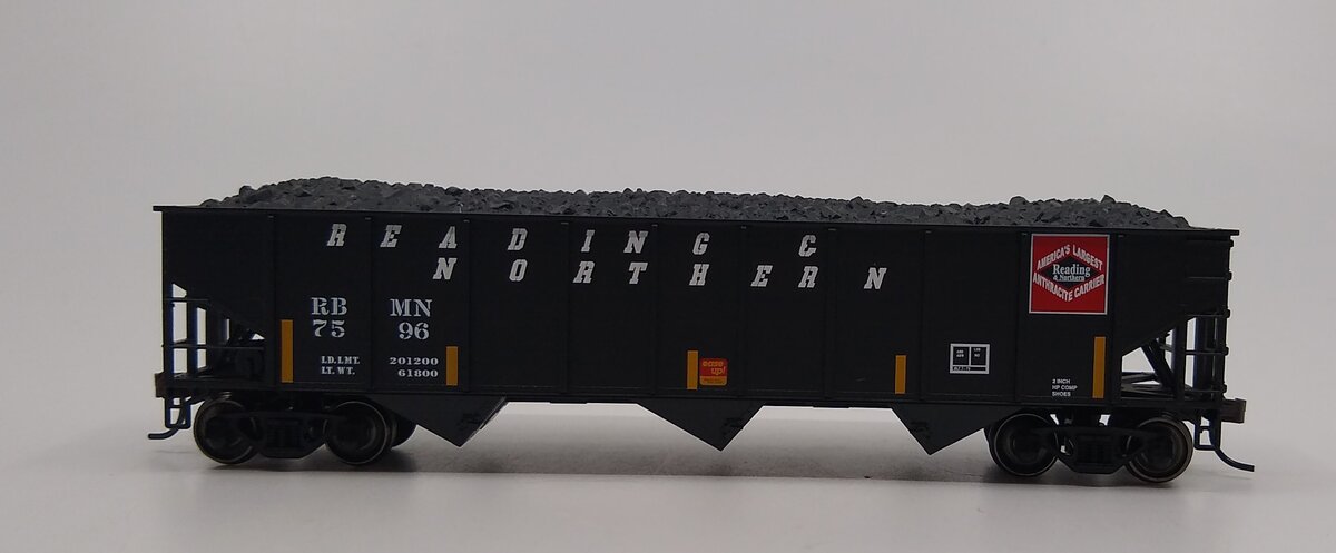 Atlas 20002914 HO Reading & Northern 70-Ton 3-Bay Open Hopper #7596