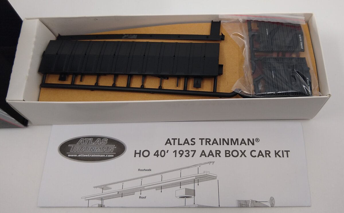 Atlas 20003233 HO Erie 1937 40' Boxcar Kit #79087